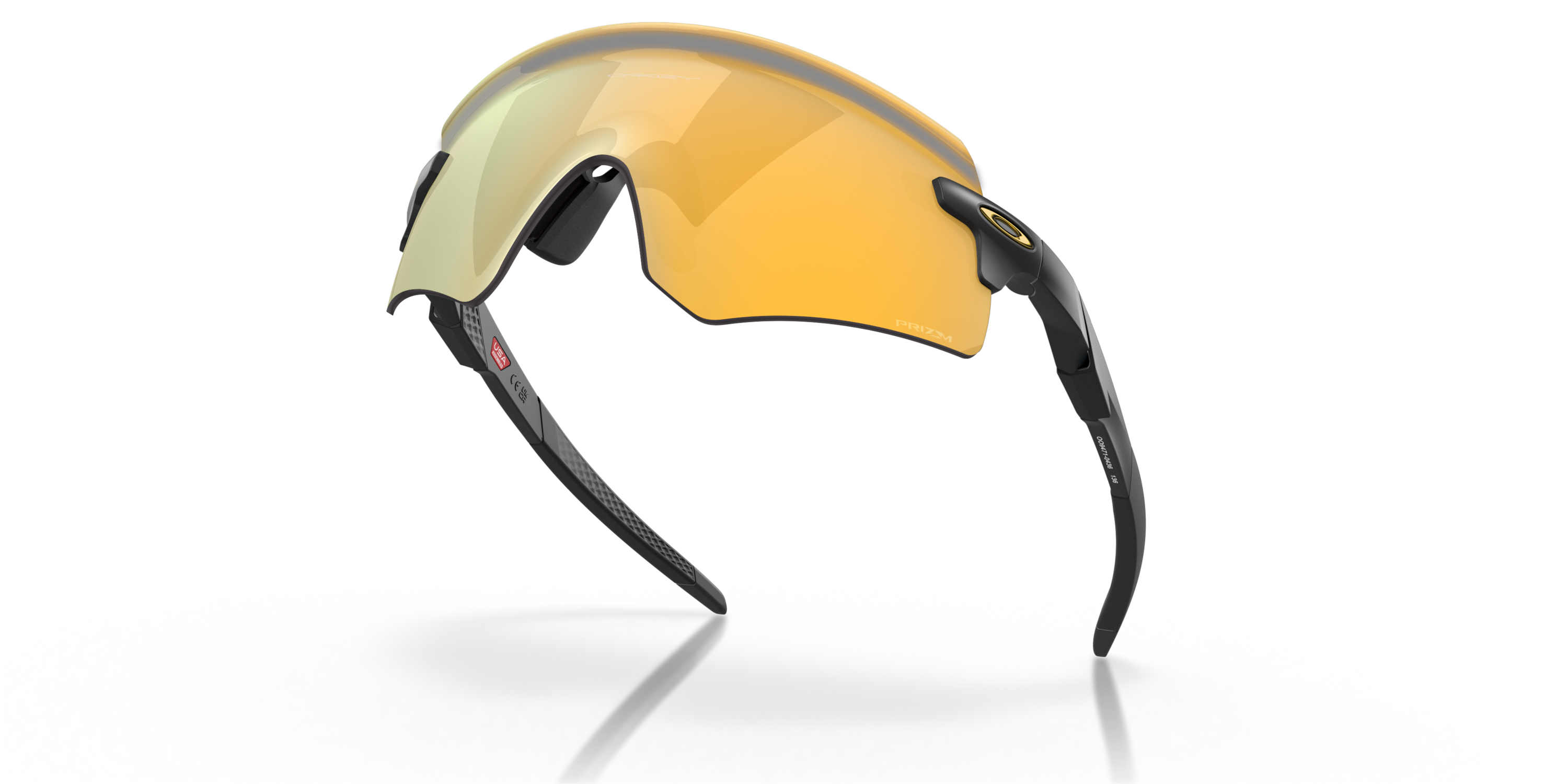 Oakley Encoder Sunglasses - Matte Carbon/Prizm 24K