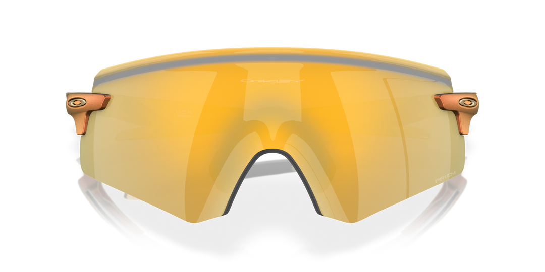 Oakley QNTM Kato Sunglasses - Transparent Light Curry / Prizm 24K