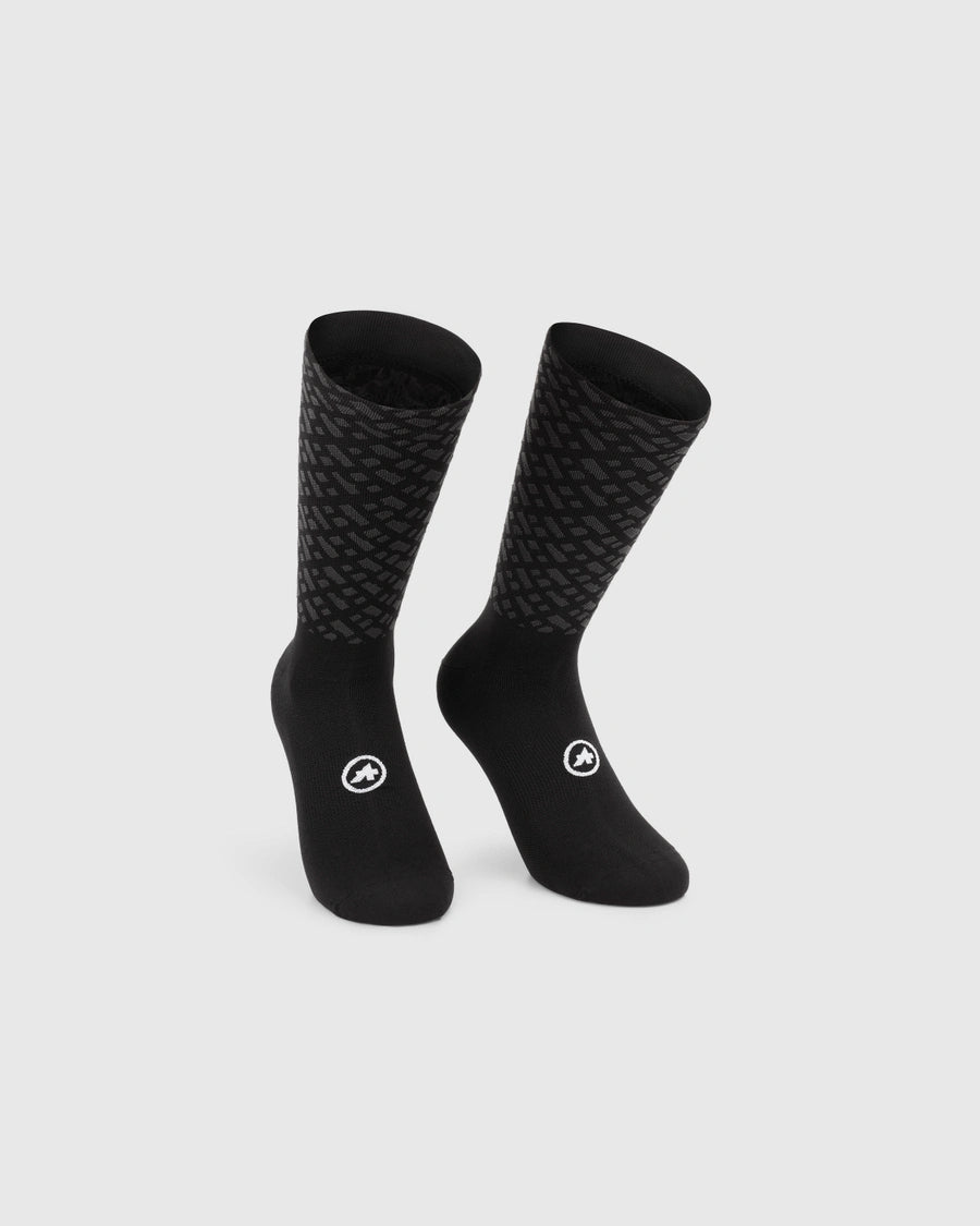 Assos x Boss Monogram Socks - Black