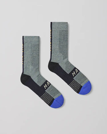 Alt_Road Merino Space Dye Sock - Bluestone - MAAP