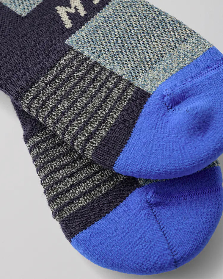 Alt_Road Merino Space Dye Sock - Bluestone - MAAP