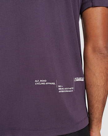 Alt_Road Tee - Eggplant - MAAP