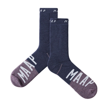 Apex Wool Sock - Navy - MAAP