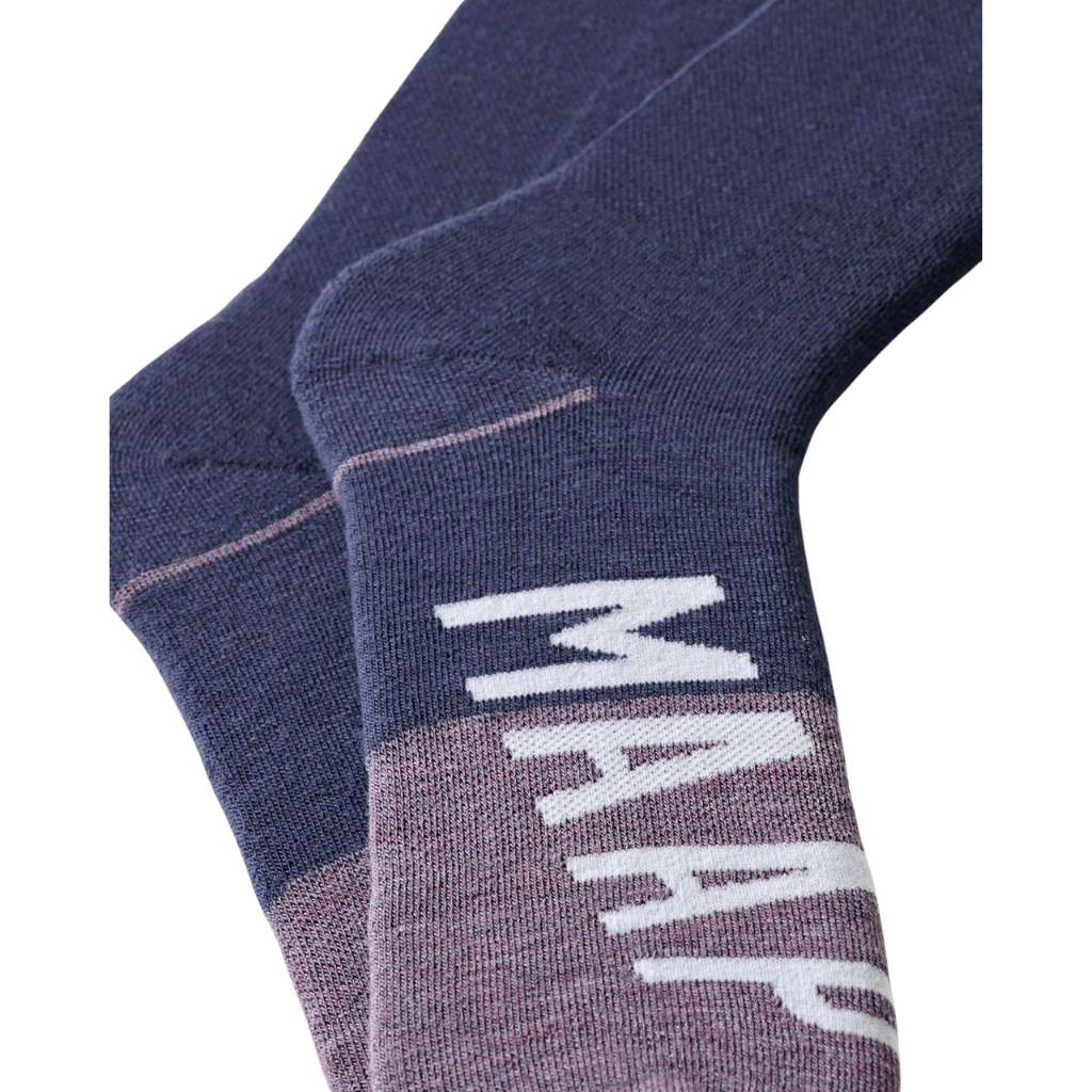 Apex Wool Sock - Navy - MAAP