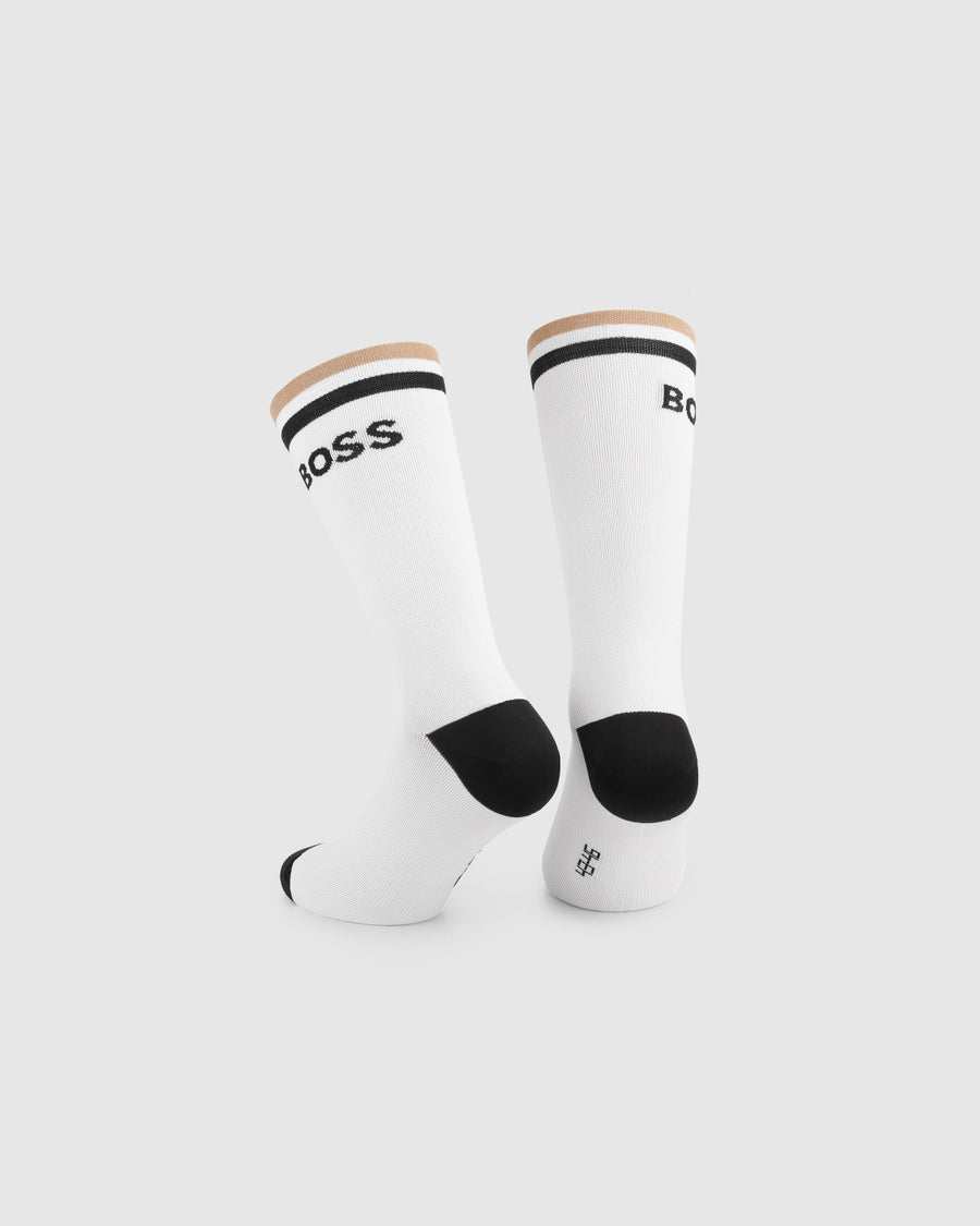 Assos x Boss Stripe Socks - White