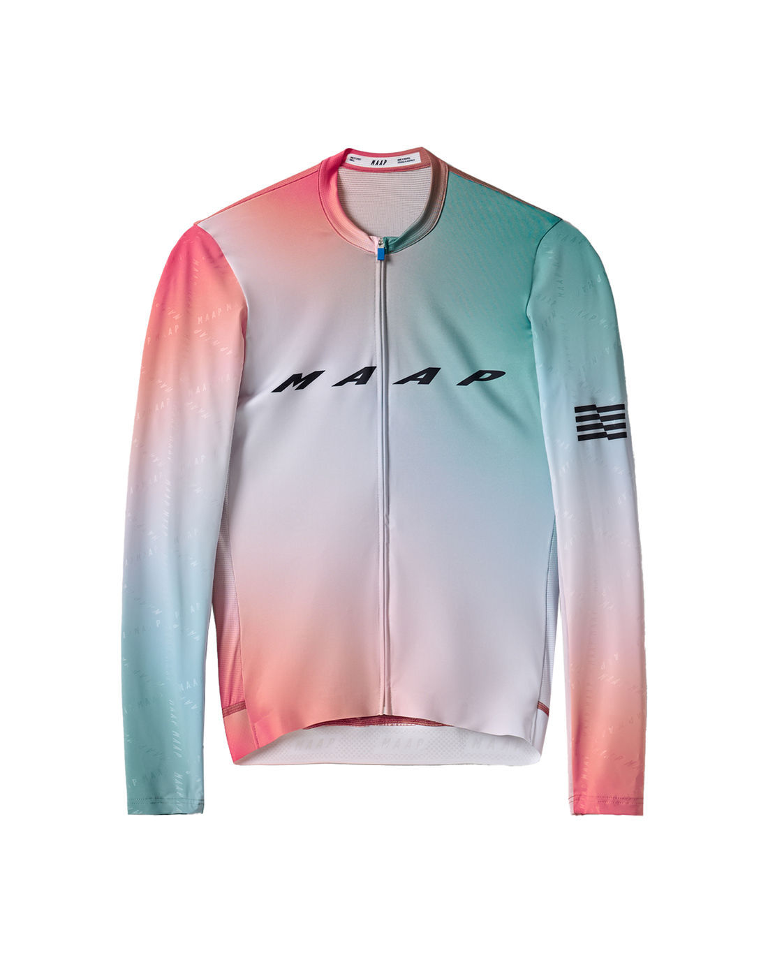 Blurred Out Pro Hex LS Jersey 2.0 - Flame