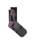 Blurred Out Sock - Black