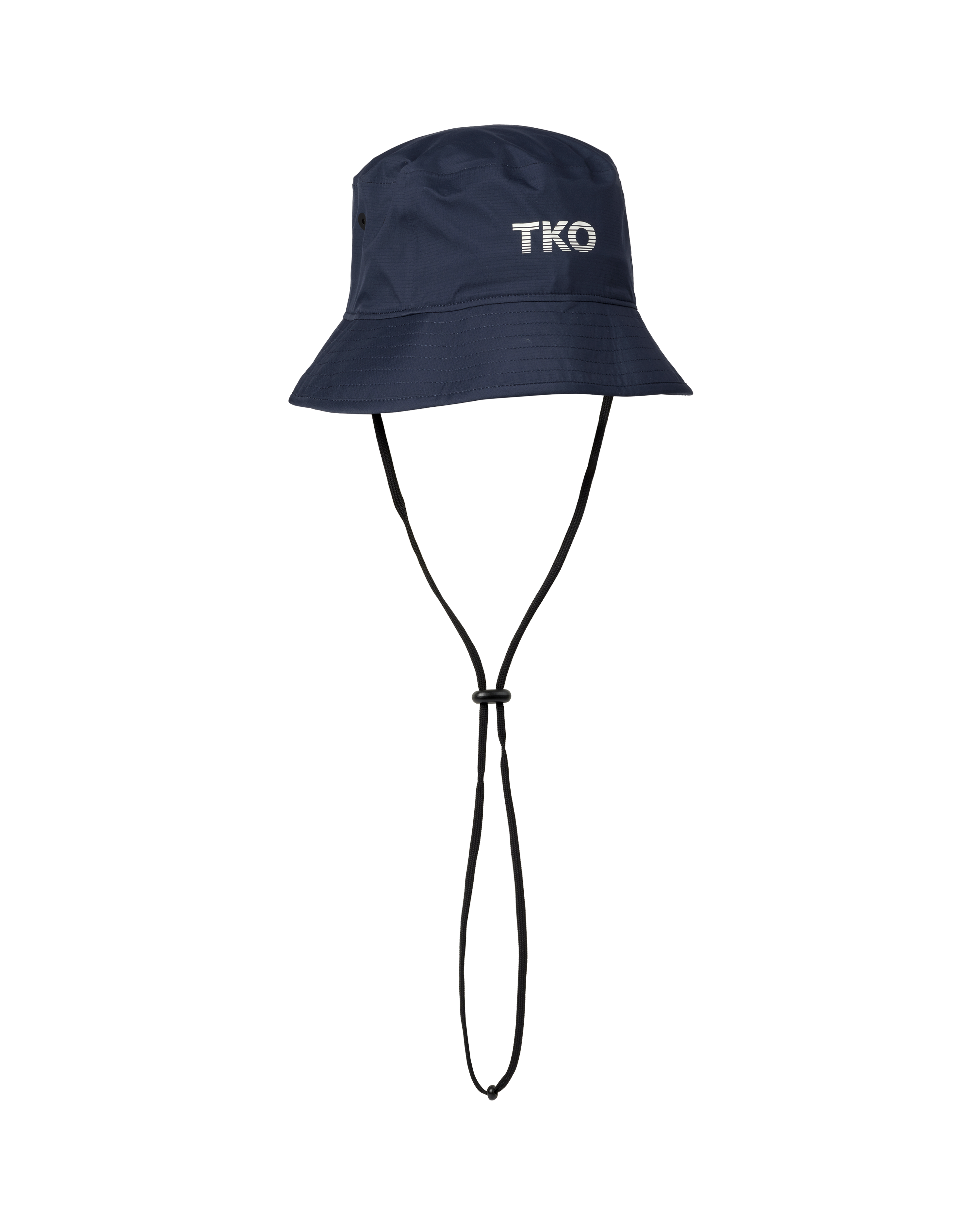 T.K.O. Off-Race Shield Bucket Hat - Navy