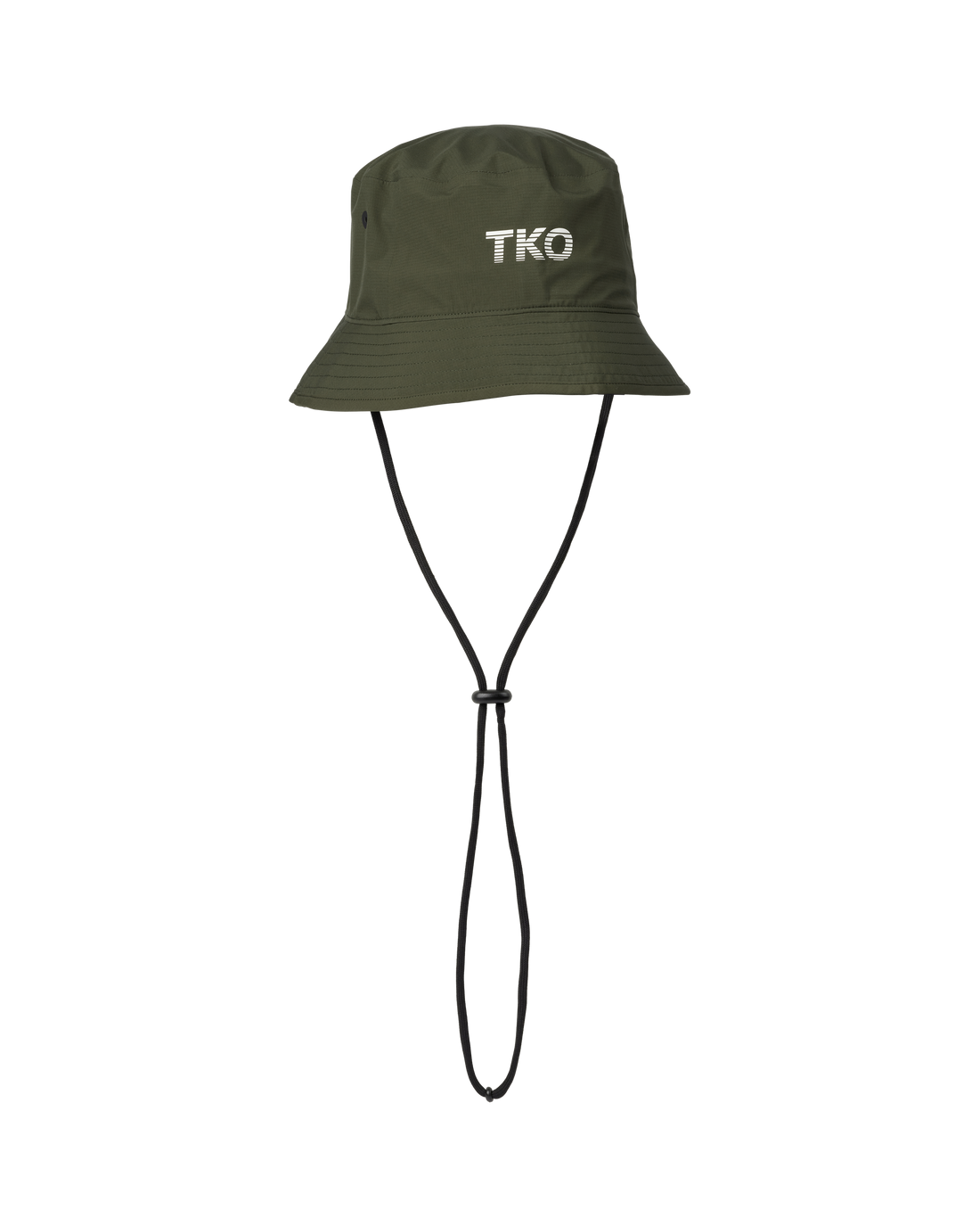 T.K.O. Off-Race Shield Bucket Hat - Olive