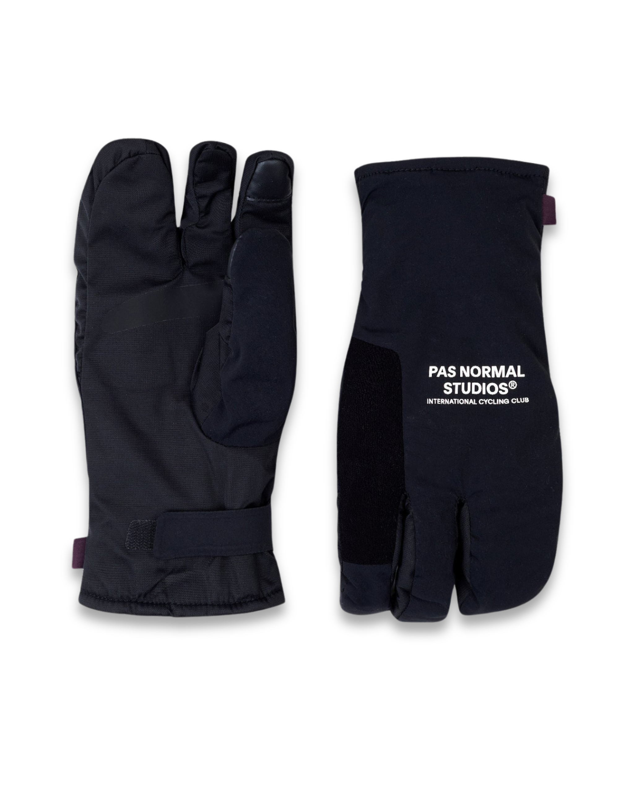 Deep Winter Lobster Gloves - Black