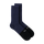 Division Merino Sock - Black Navy