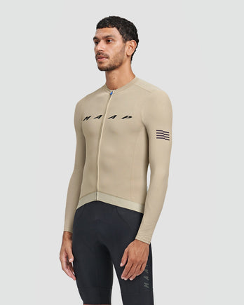 Evade Pro Base LS Jersey - Taupe - MAAP