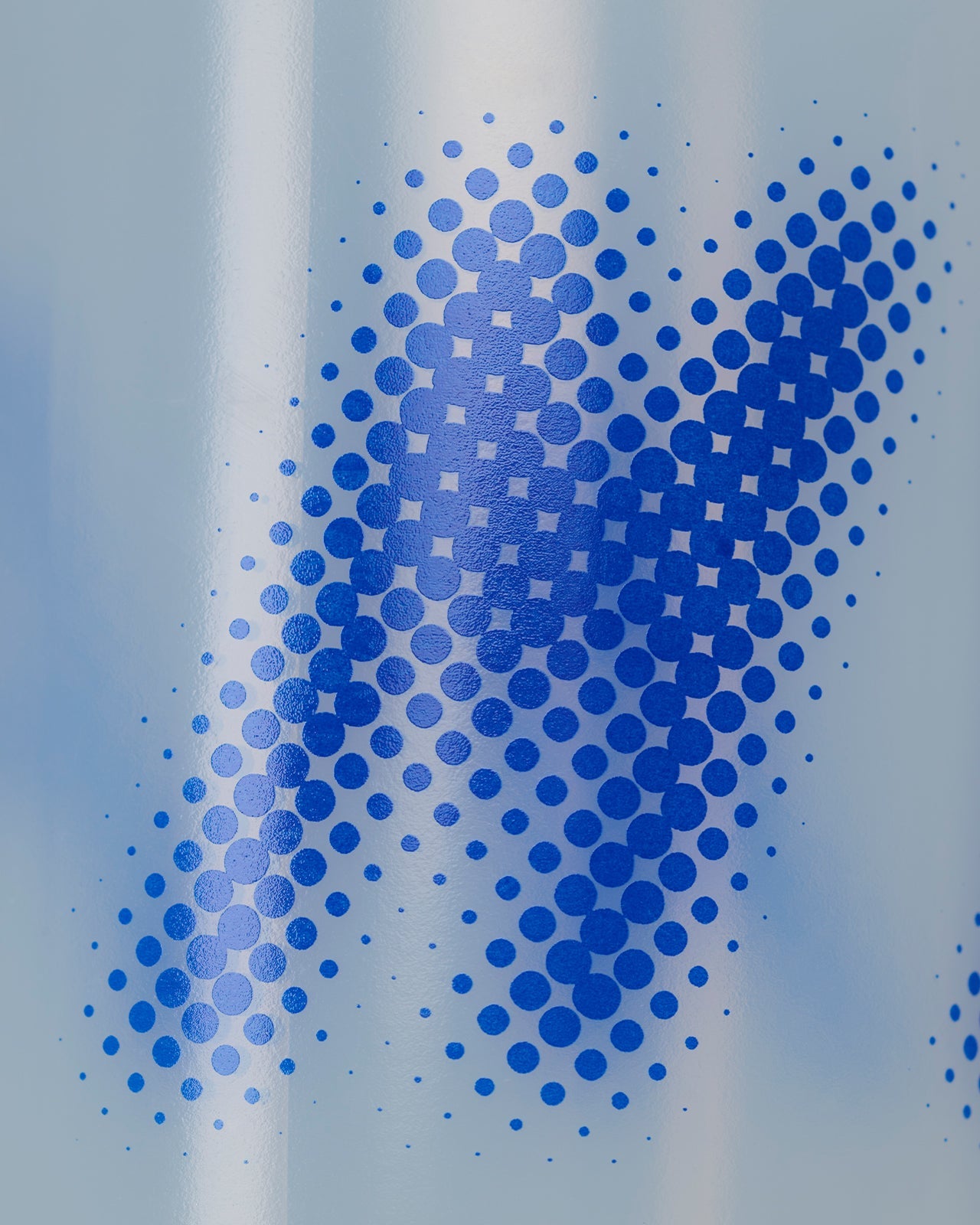 Halftone Bottle - Clear/Blue - MAAP