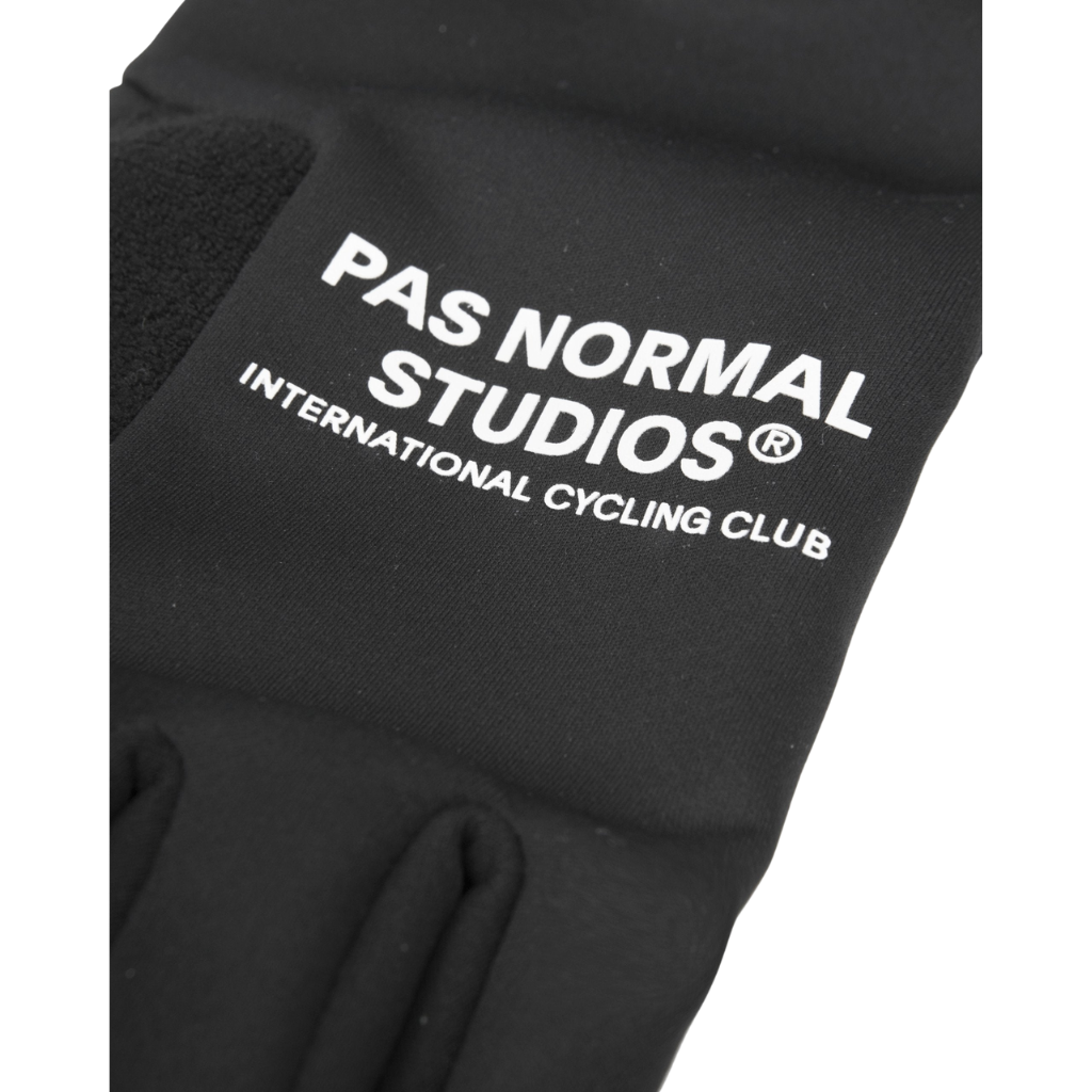 Logo Thermal Gloves - Black - Pas Normal Studios