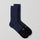 Division Merino Sock - Black Navy