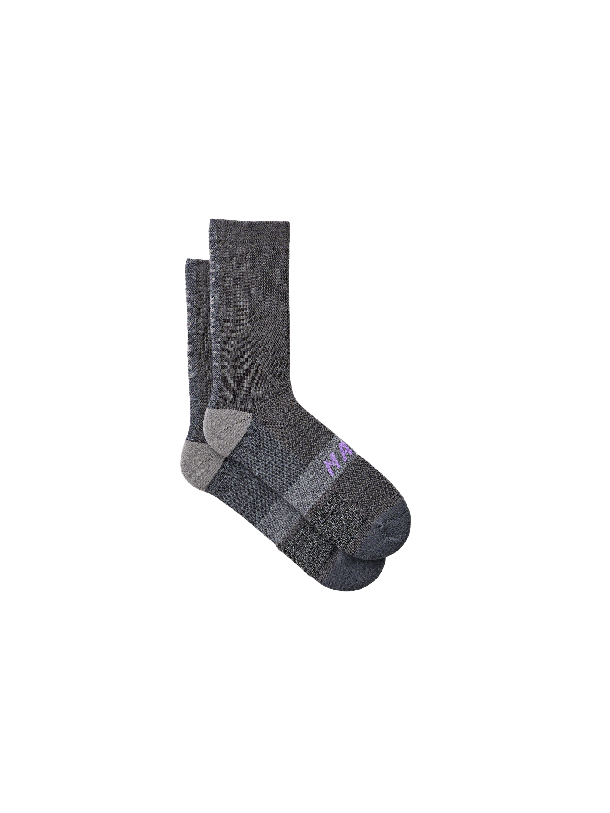 Alt_Road Merino Sock - Monolith