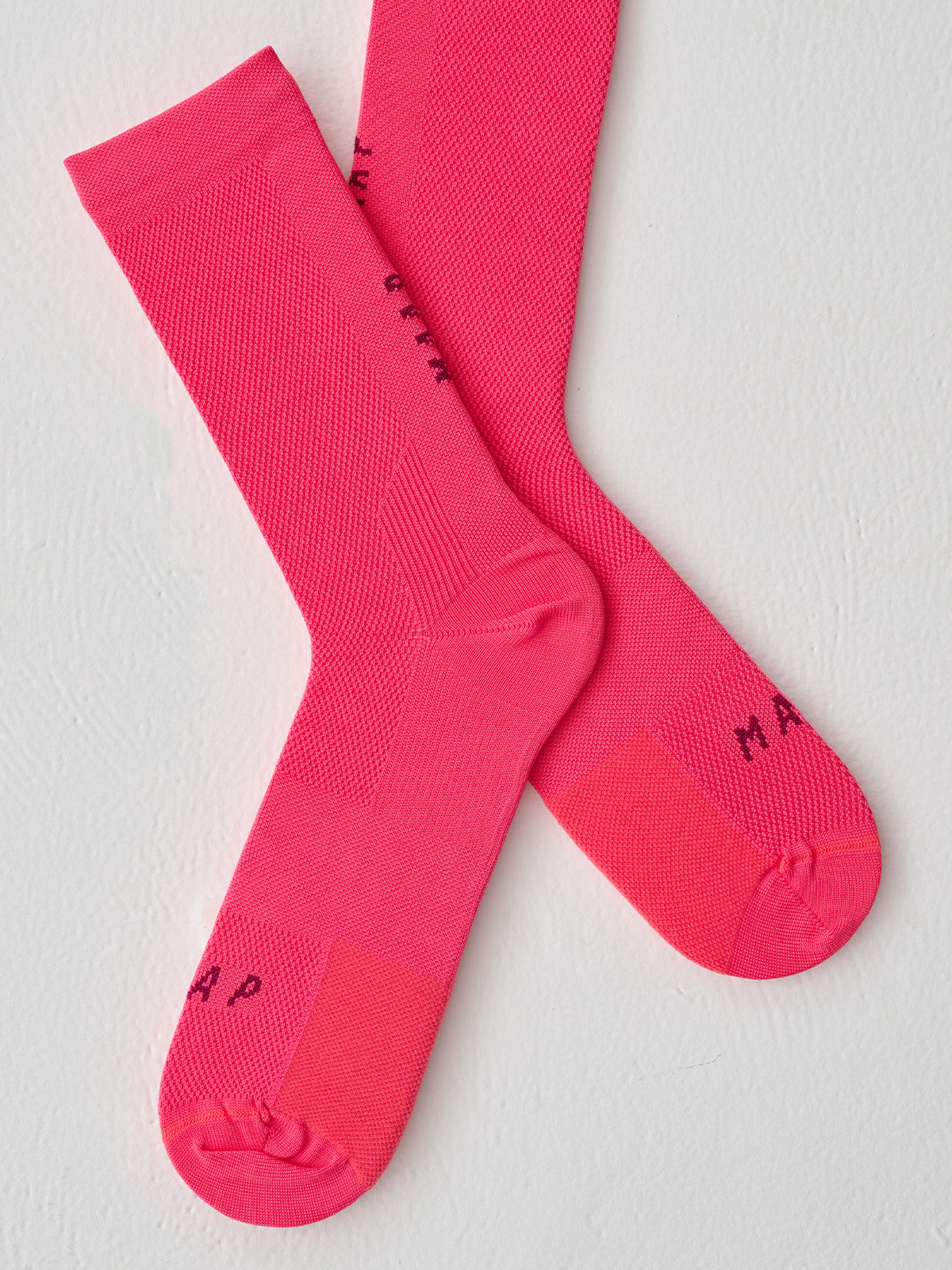 Division Mono Sock - Vivid Pink