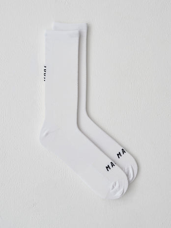 Division Mono Sock Long - White