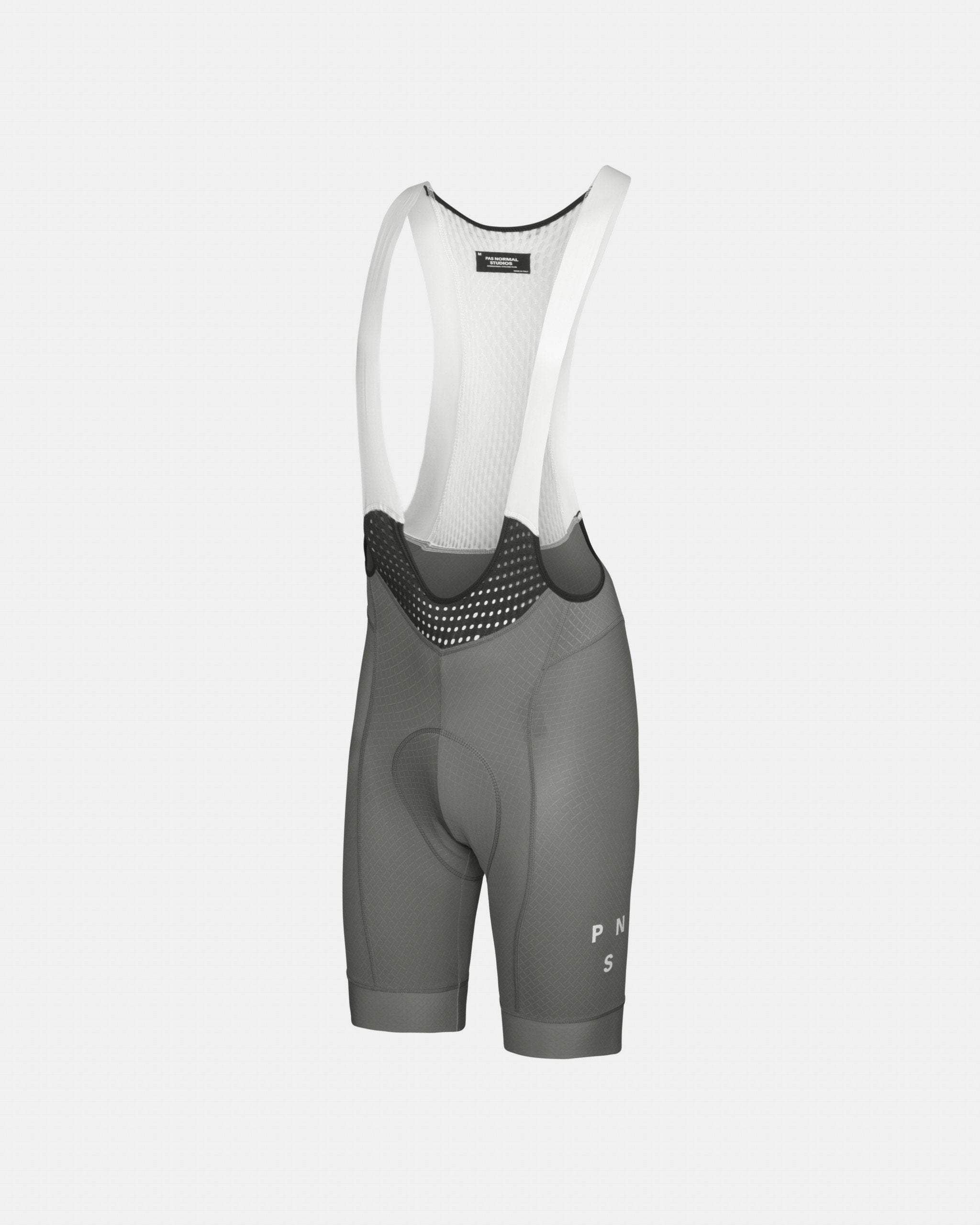 Mechanism Bib Short - Medium Grey | Bibs