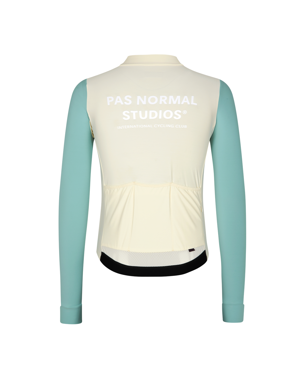 Mechanism Long Sleeve Jersey - Off White / Light Teal - Pas Normal Studios