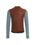 Mechanism Thermal Long Sleeve Jersey - Mahogany/ Dusty Teal - Pas Normal Studios