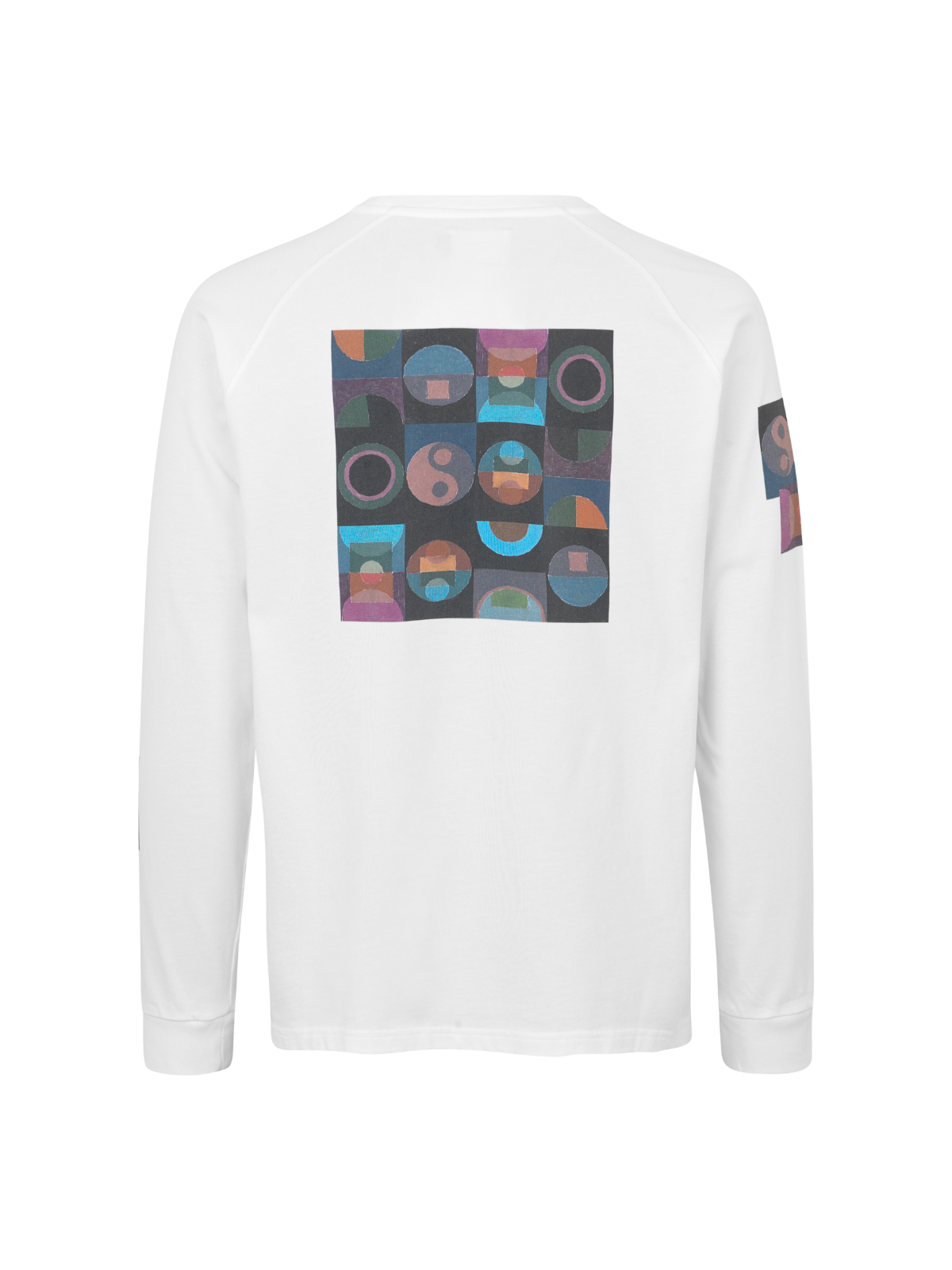 T.K.O. Off-Race Long Sleeve T-shirt - White