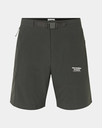 Off-Race Shorts - Dark Olive - Pas Normal Studios