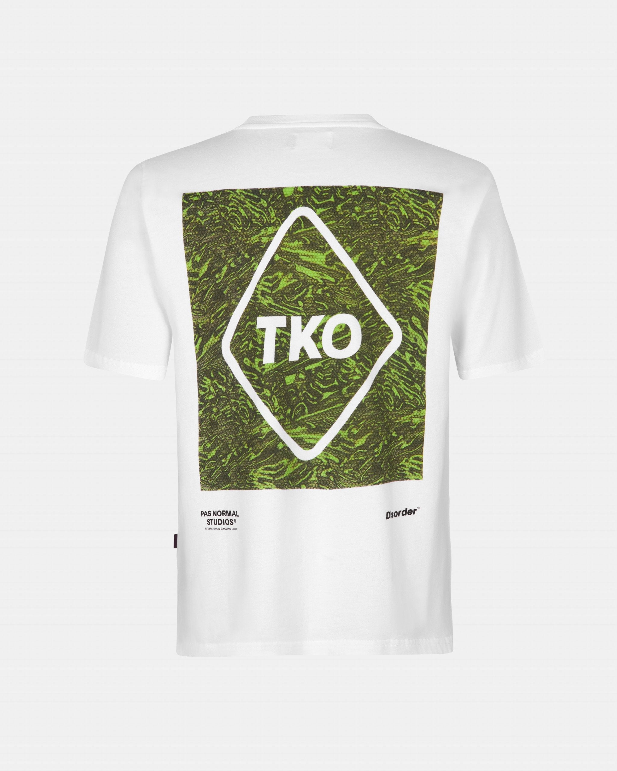 Off-Race T.K.O Disorder T-Shirt - White - Pas Normal Studios