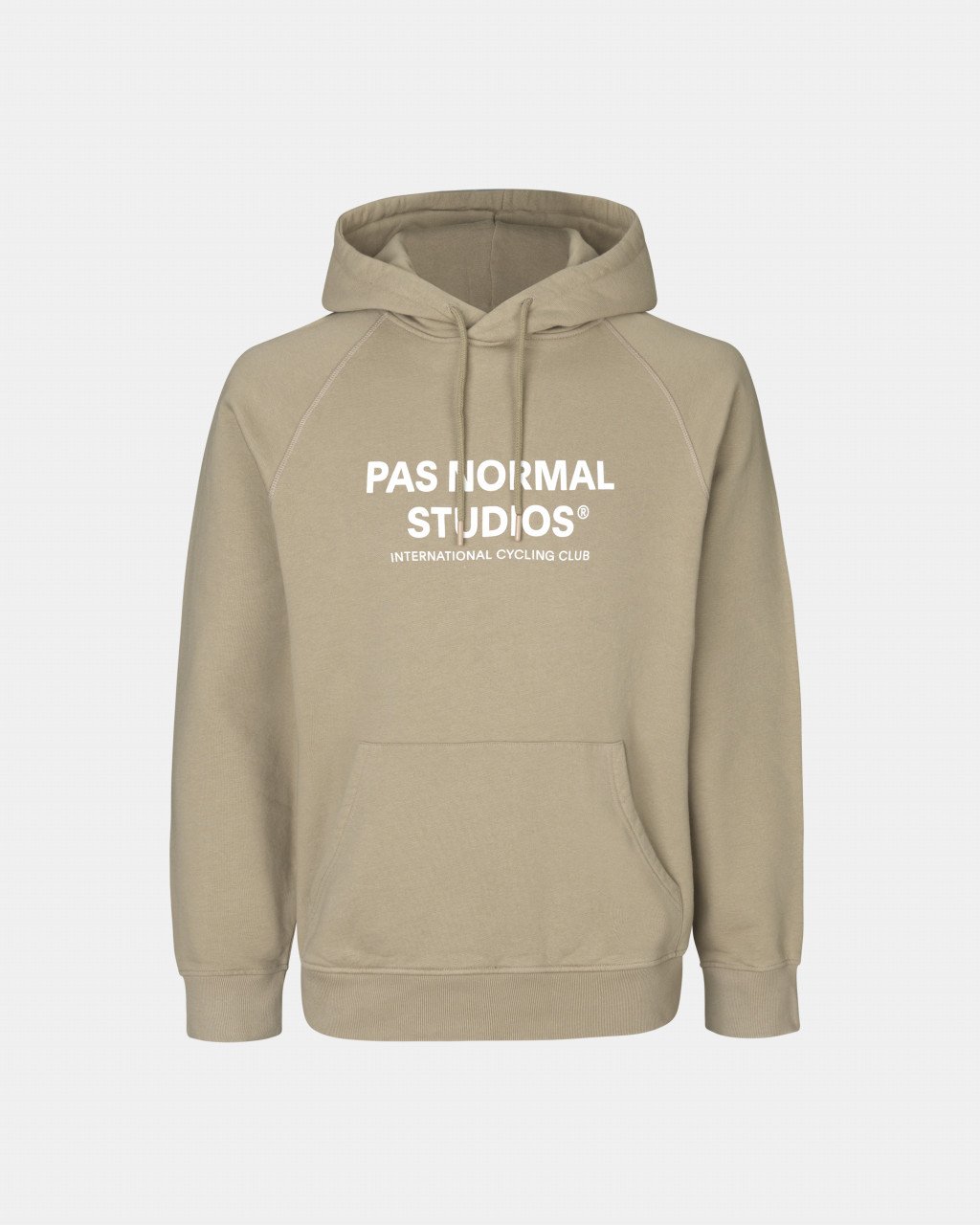 PNS Off-Race Logo Hoodie - Beige - Pas Normal Studios