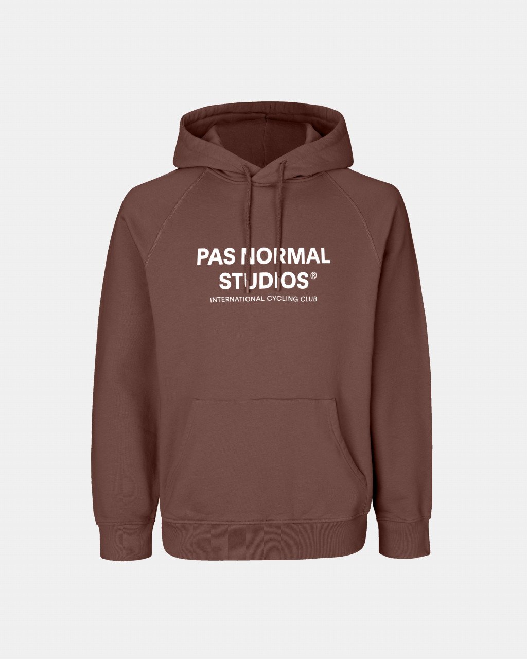 PNS Off-Race Logo Hoodie - Deep Brown - Pas Normal Studios