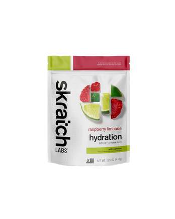 Skratch Labs Sport Caffeinated Drink Mix - Raspberry Limenade