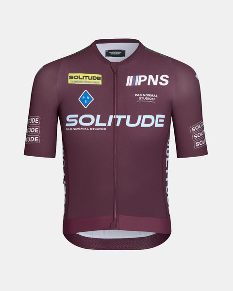 Solitude Logo Jersey - Burgundy