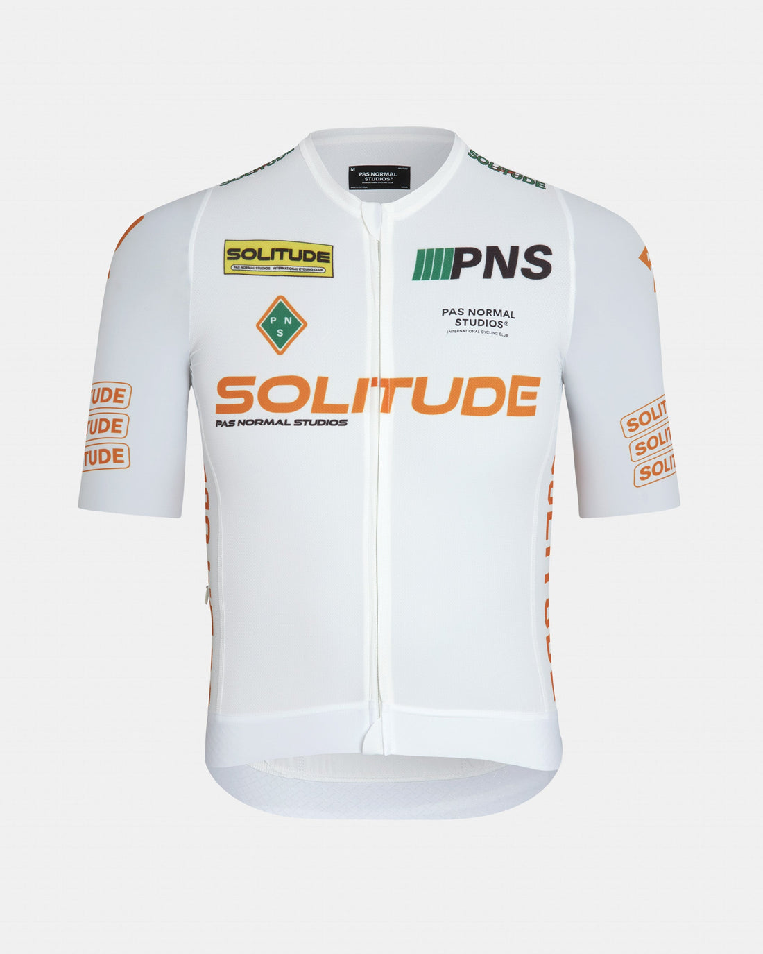 Solitude Logo Jersey - White - Pas Normal Studios