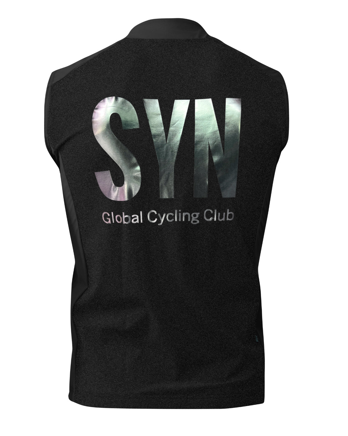 Syndicate Mesh Back Gilet - Shiny Black