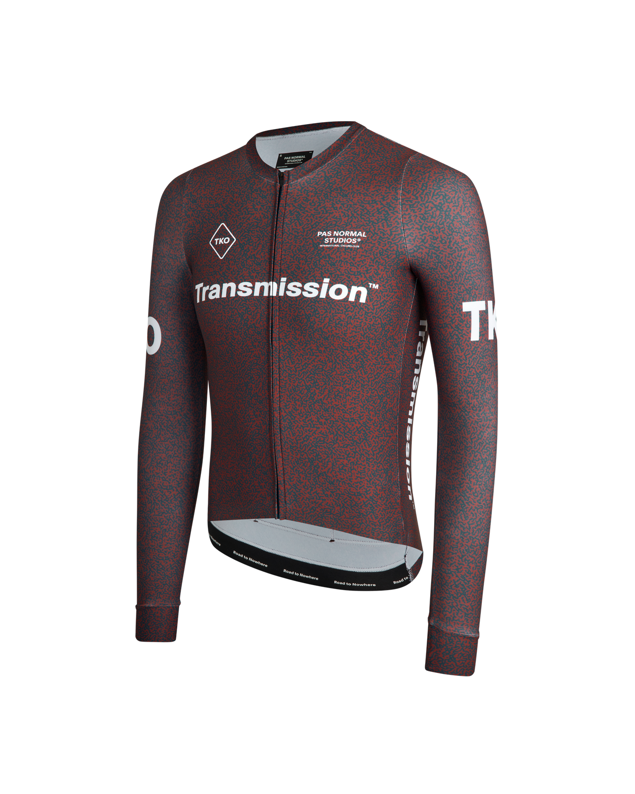 T.K.O Mechanism Long Sleeve Jersey - Mahogany Transmission - Pas Normal Studios