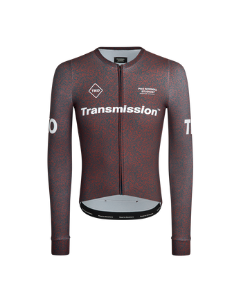 T.K.O Mechanism Long Sleeve Jersey - Mahogany Transmission