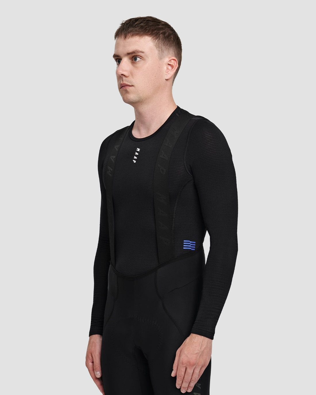 Thermal Base Layer Long Sleeve - Black - MAAP