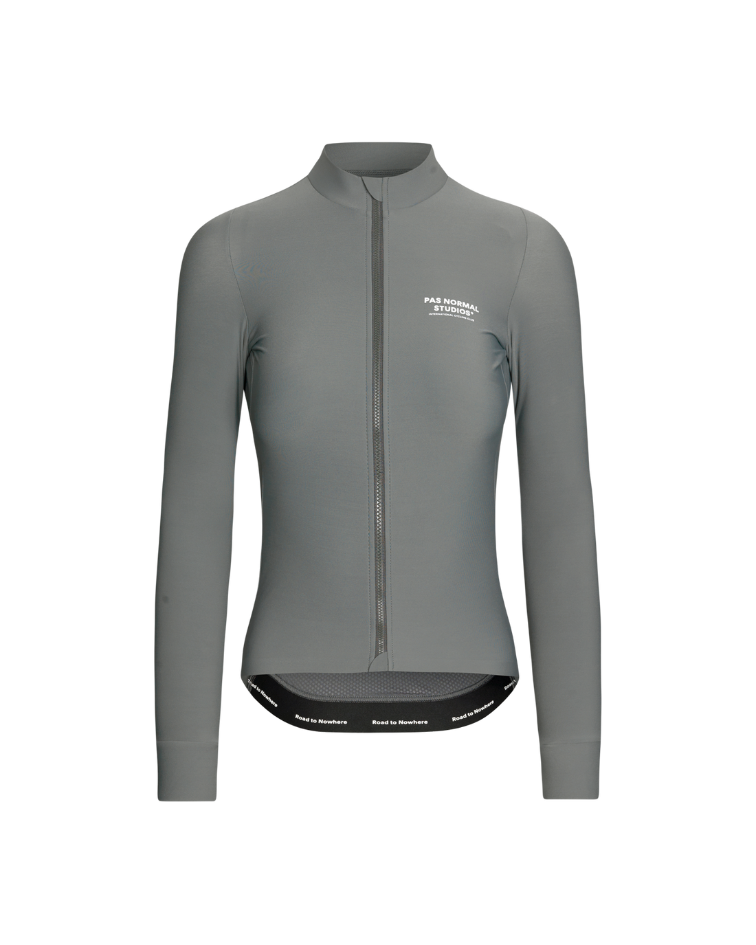 Womens Mechanism Long Sleeve Jersey - Dark Moss