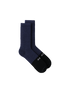 Division Merino Sock - Black Navy