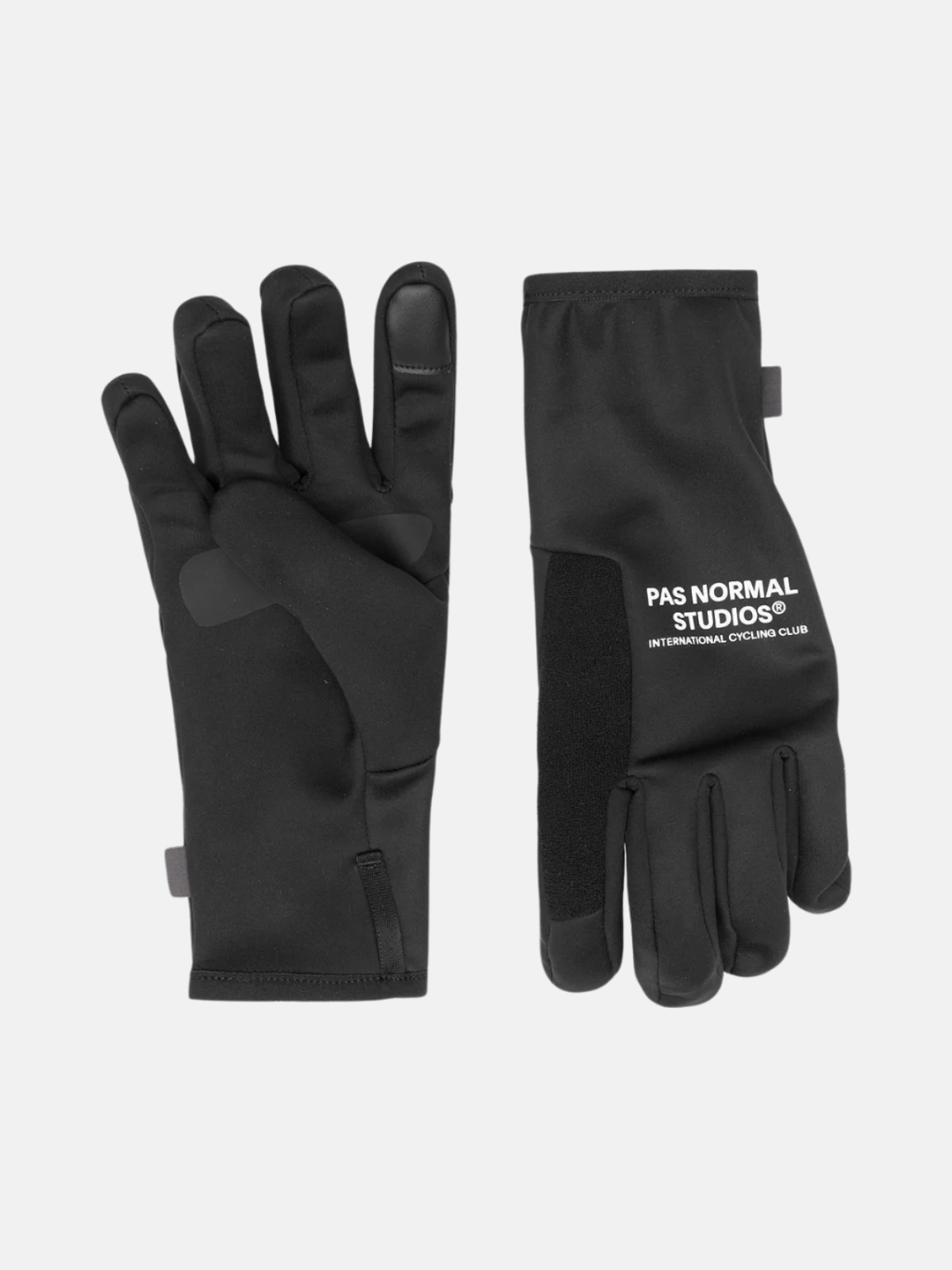 Logo Thermal Gloves - Black