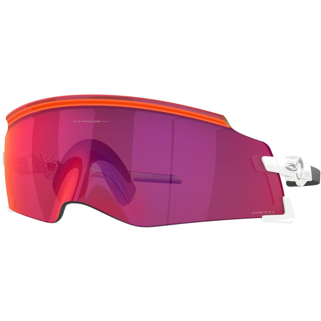 Oakley Kato Sunglasses - White / Prizm Road